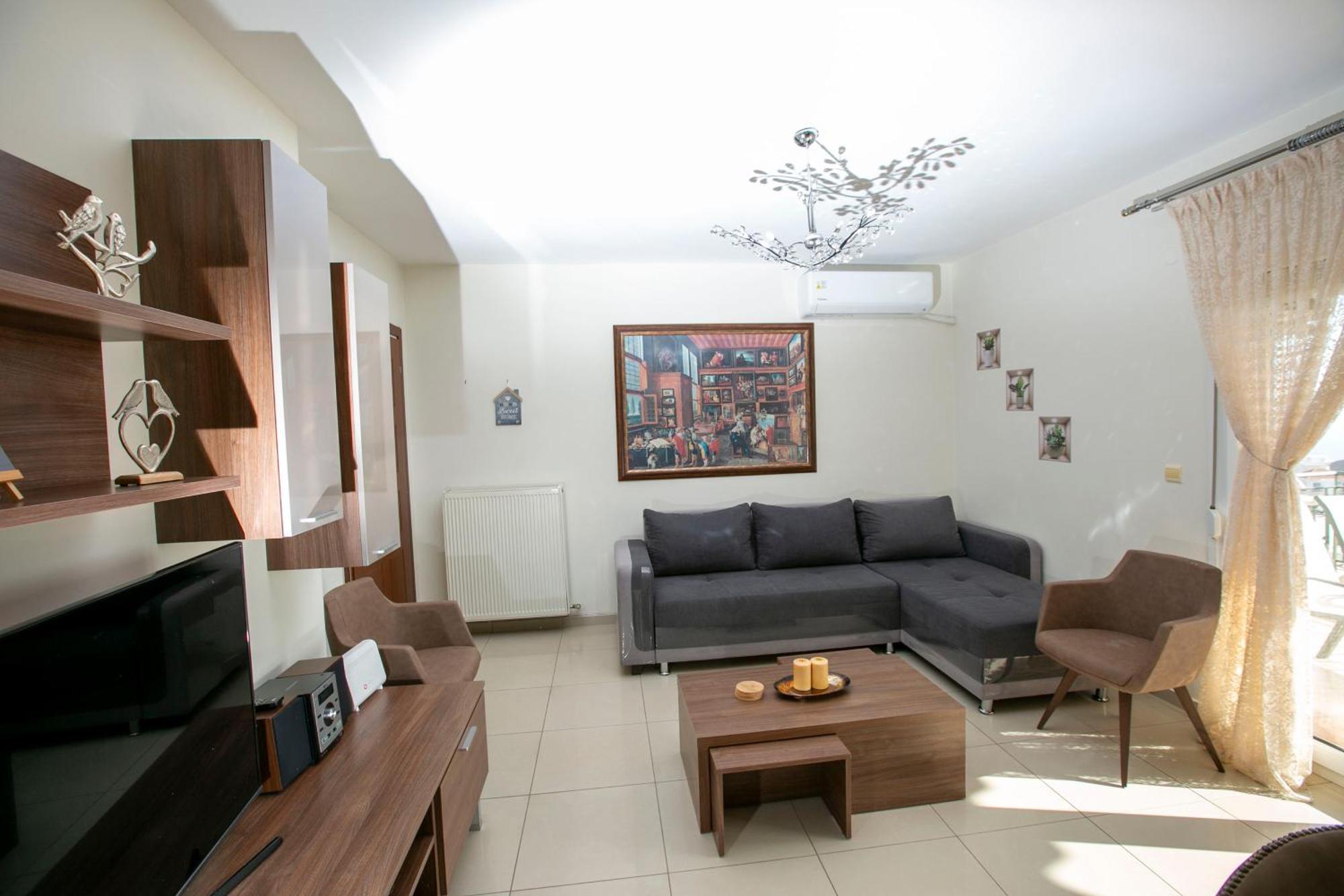 Kathys Sea View Apartment Кавала Экстерьер фото