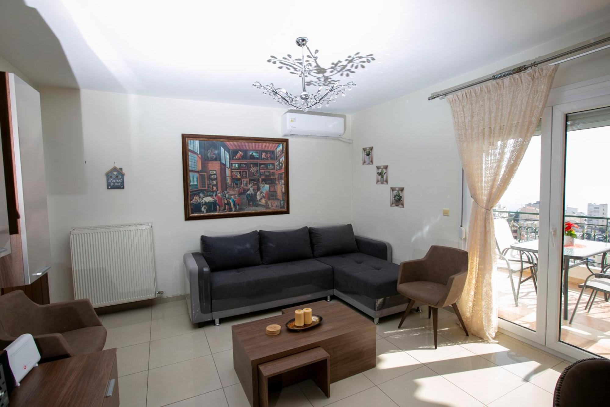 Kathys Sea View Apartment Кавала Экстерьер фото