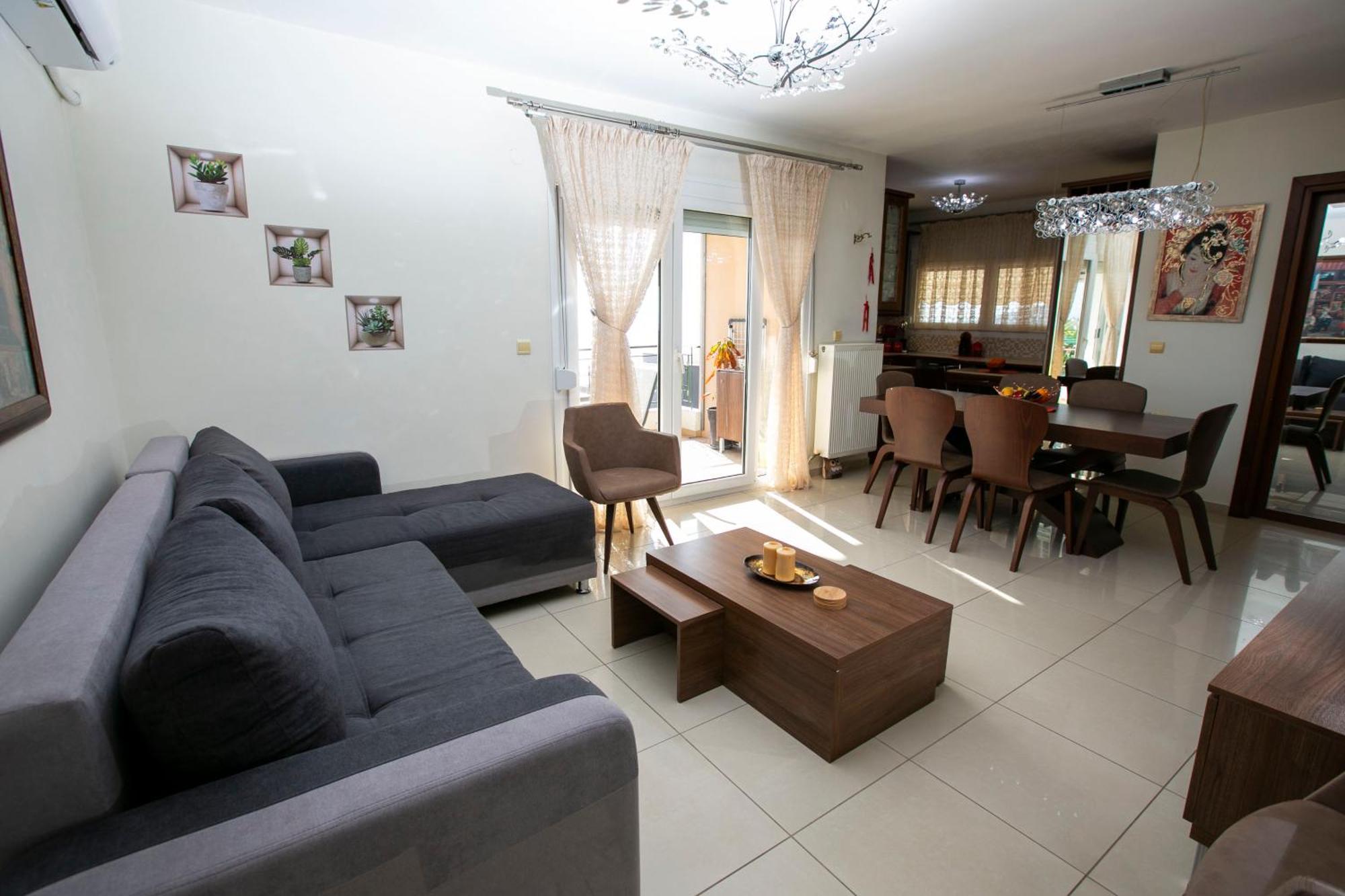 Kathys Sea View Apartment Кавала Экстерьер фото